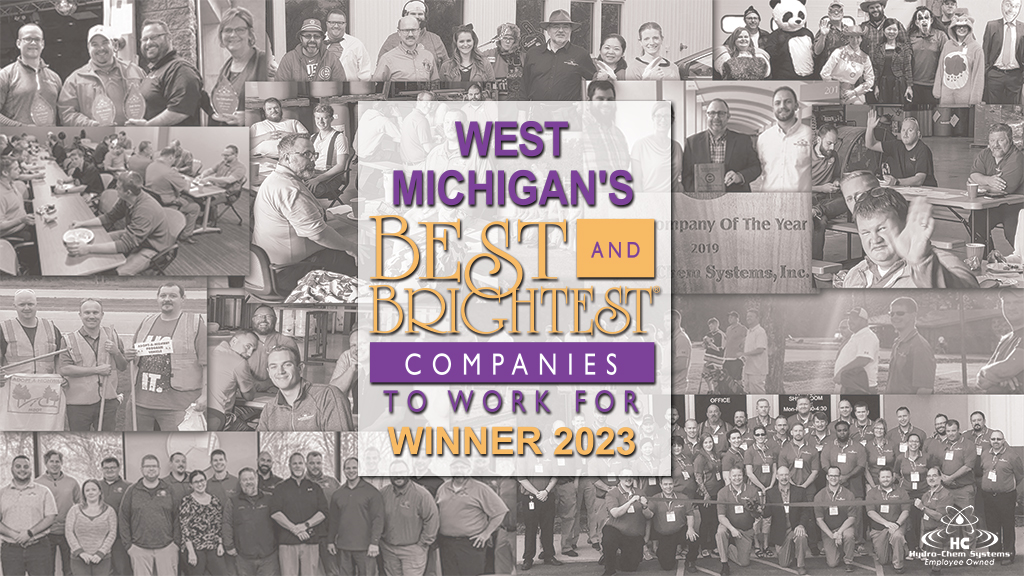  Hydro-Chem Systems Named One of West Michigan's Best and Brightest Companies to Work For®